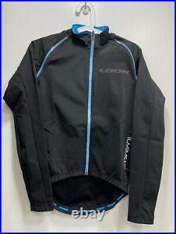 Look LMMENT Men's Cycling Long Sleeve Jacket -Convertible to Vest (Black Blue)