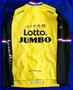 Lotto Jumbo Pro Team Rider Issue Dylan Groenewegen Long Sleeve Thermal Jersey