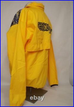 Louis Garneau Cycle Windbreaker Jacket Full Zip H835 Men's (G/L) Vibrant Vintage