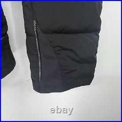 Lululemon Fluffed Up Jacket Womens 12 Black Pullover Goose Down Hood Pockets
