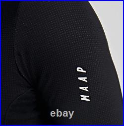 MAAP Force Pro Long Sleeve Jersey Cycling Black Men's Size Medium