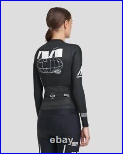 MAAP Women's Axis Pro Jersey Long Sleeve Size Large Black