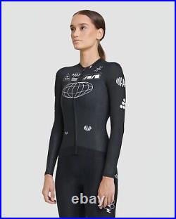 MAAP Women's Axis Pro Jersey Long Sleeve Size Large Black