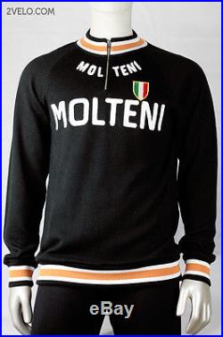 MOLTENI vintage wool long sleeve jersey, new, never worn XL