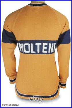 MOLTENI wool long sleeve jersey, track, training jumper, new, never worn L