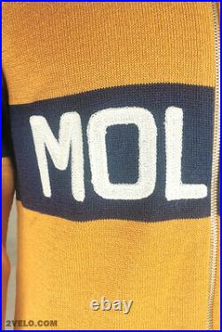 MOLTENI wool long sleeve jersey, track, training jumper, new, never worn M