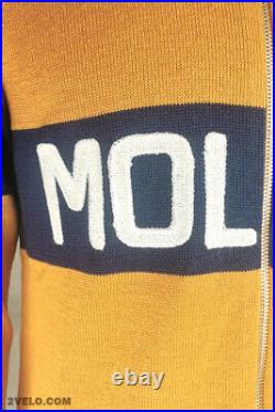 MOLTENI wool long sleeve jersey, track, training jumper, new, never worn XL