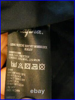 Men's Rapha Brevet Long sleeve Windblock jersey Jacket Large, Black