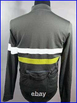 Men's Rapha Brevet Long sleeve Windblock jersey Jacket Large Gray