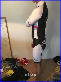 Men's cycling jersey mens medium Size 4 Racing Singlet Suit Long Sleeve l/s