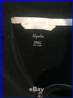 Mens Rapha Brevet Jersey Black Long Sleeve Size Small S SM
