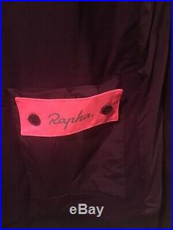 Mens Rapha Merino Wool long sleeved Hooded Top RN136413 purple size XL