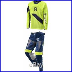 Motocross Racing Suit Husqvarna Husky Combo 2 Colors Jersey Pants long Sleeve MX