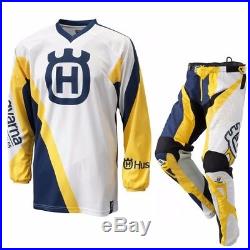 Motocross Racing Suit Husqvarna Husky Combo Jersey Pants long Sleeve Shirt S-2XL