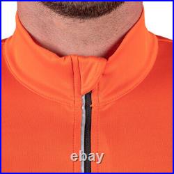 NEW Bellwether Prestige Thermal Long Sleeve Jersey Orange Men's X-Large