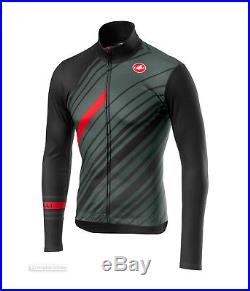 NEW Castelli CIELO 2018 Winter Long Sleeve Cycling Jersey FOREST GREY