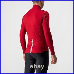 NEW Castelli PRO THERMAL MID Long Sleeve Jersey PRO RED