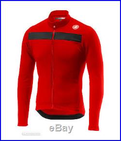 NEW Castelli PURO 3 Long Sleeve Cycling Jersey RED