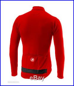 NEW Castelli PURO 3 Long Sleeve Cycling Jersey RED