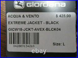 NEW Men's Giordana AV Extreme Winter Cycling Jacket Black
