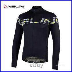 NEW Nalini PISTA Long Sleeve Cycling Jersey BLACK