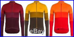 NEW Rapha Long Sleeve TriColour Jersey XS S XXL Cycling RCC Merino Wool Hi VIz