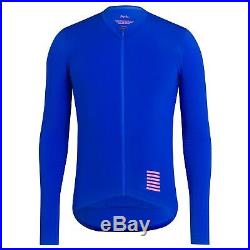 NEW Rapha Men Cycling Pro Team Aero Jersey Ultramarine Blue XXL Long Sleeve RCC