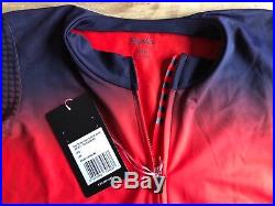 NEW Rapha Pro Team Aero Colourburn Long Sleeve Jersey Mens Large Red RCC Special