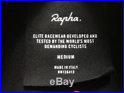 NEW Rapha Pro Team SHADOW Waterproof Long Sleeve Jersey Black Medium