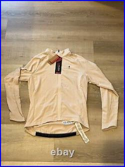 NEW Specialized Prime Power Grid Jersey Long Sleeve Men L White Mountain