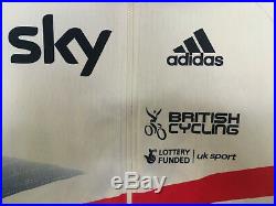 NEW (other) Adidas cycling bike shirt jersey long sleeve Sky team GB XL