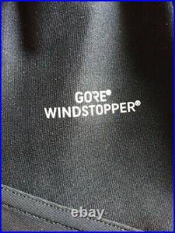 NWOT Women's Sz S Black/Red Gore Windstopper Castelli Perfetto W Long Sleeve
