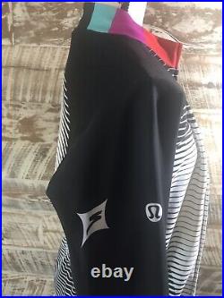 NWT Lululemon RARE Specialized UCI Team Women's LS Cycling Jersey 8 Black