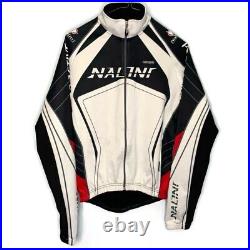 Nalini Pro Active Made In Italy Printed Full Zip Mento Vent Cycling Jacket M