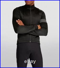 New Black Rapha Classic Winter Training Long Sleeve Cycling Jersey Jacket Large