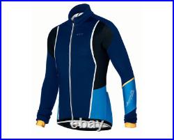 New Campagnolo SYNTHESIS Long Sleeve Men Cycling Jersey Blue Medium