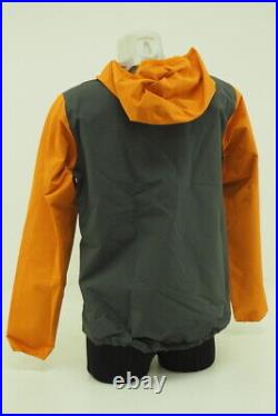 New! Pearl Izumi Men's Long Sleeve YellowithGreen Canyon Rain Jacket (Medium)