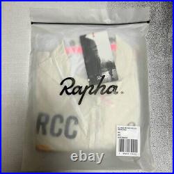 New Rapha RCC Annual Pro Team Long Sleeve Training Jersey M size, white