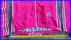 New T Mobile Cycling Jersey Pink Long Sleeve Giant Adidas UCI Pro Made in Italy