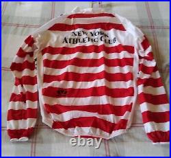 New York Athletic Club INCREDIBLE GRAPHICS! Cycling Jersey Work Out Shirt USA