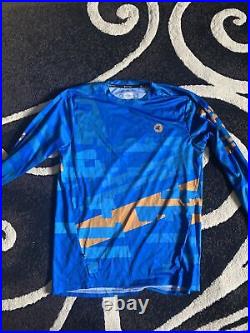 Pactimo Cycling Large Men's USA Jersey With Pactimo Two Medium Men's Long Sleeve