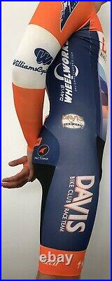 Pactimo UC Davis cycling suit long sleeve l/s bike racing singlet body paint Med