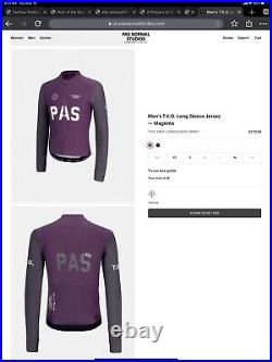 Pas Normal Studios Limited Edition TKO Long Sleeve Jersey Medium Sold Out BNWT