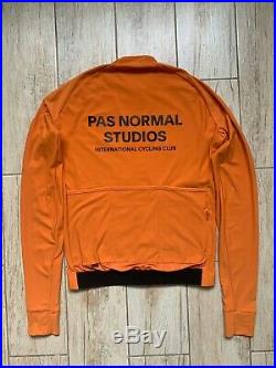 Pas Normal Studios Long Sleeve Jersey Size S (Burned Orange)