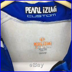 Pearl iZUMi Mens SkinSuit ELITE Series Cycling Zip Long Sleeve Thermal XXXL NWT