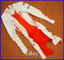 Poland Women's Cycling long sleeve Skinsuit by dmtex, Rio Olympic Games, Medium