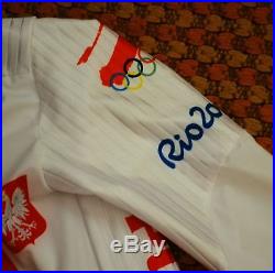 Poland Women's Cycling long sleeve Skinsuit by dmtex, Rio Olympic Games, Medium