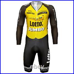 Primoz Roglic Team Issue Lotto NL Jumbo Timetrial skinsuit (Long sleeve) SMALL