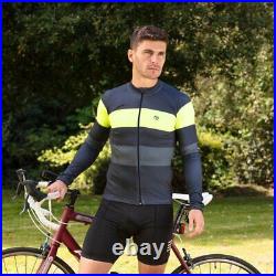 Proviz Classic Men's Retro Long Sleeve Cycling Jersey Full Zipper Bicycle Top