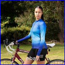Proviz Classic Women's Alpine Long Sleeve Cycling Jersey Full Zipper Bicycle Top